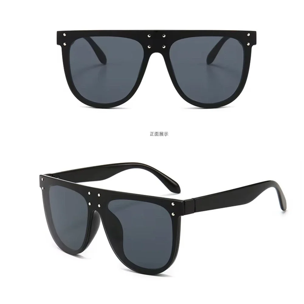 Retro Vintage Fashion Classic Oversized Men Sunglasses UV400 Lentes Gafas Humres